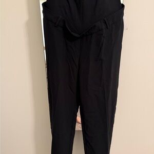 Black Women's Maternity Dress Pants